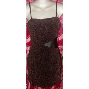 🩷🖤 NWT Trixxi Shimmering Mini Dress